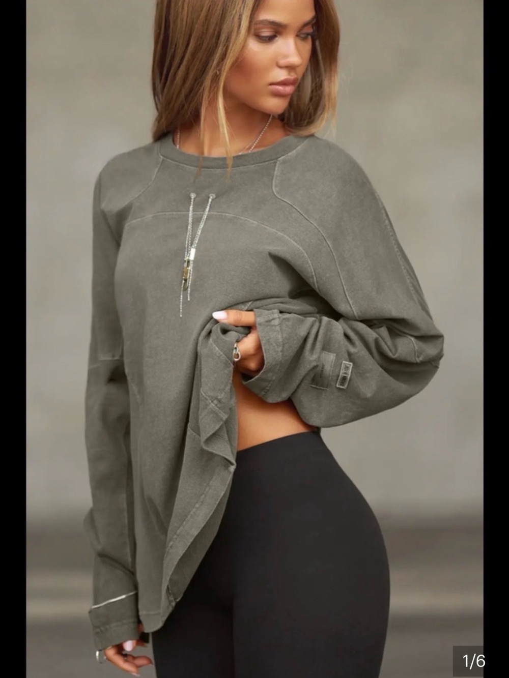 Joah Brown Vintage Panel Long Sleeve Shirt